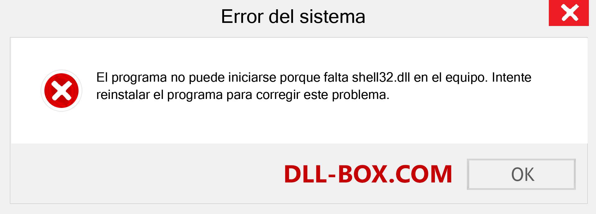 ¿Falta el archivo shell32.dll ?. Descargar para Windows 7, 8, 10 - Corregir shell32 dll Missing Error en Windows, fotos, imágenes